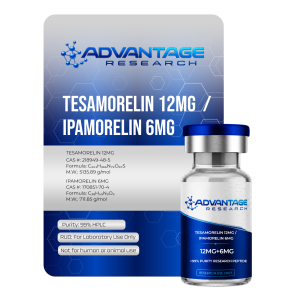Tesamorelin 12mg / Ipamorelin 6mg Blend